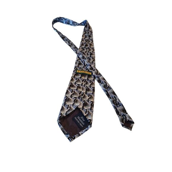 Vintage Jerry Garcia Blue Mountain Collection 100% Silk Necktie Abstract Tie - Picture 7 of 9